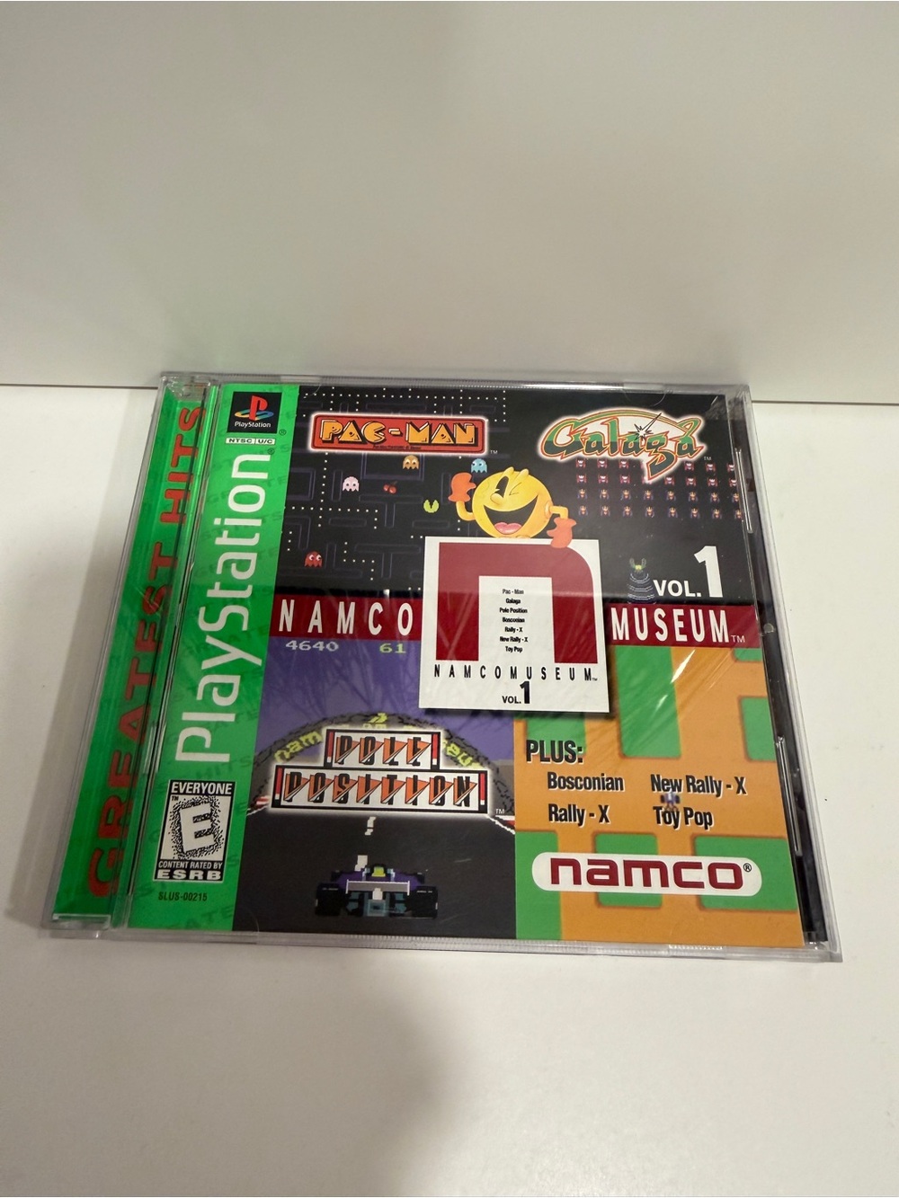 Namco Museum Vol. 1 Greatest Hits Sony PlayStation 1 PS1 SLUS-00215 Complete